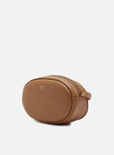 BOLSA TIRACOLO MARROM MÉDIA ARREDONDADA BARBICACHO A 50011 0969 0003 AREZZO